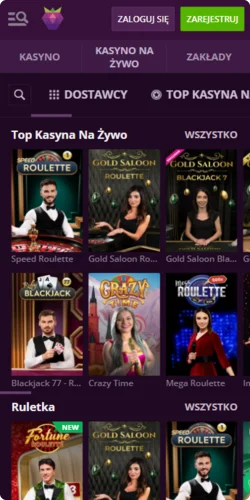 Malina Casino wypłaty