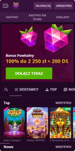 Malina Casino login