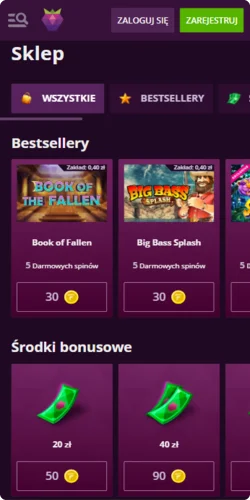 Malina Casino bonus bez depozytu