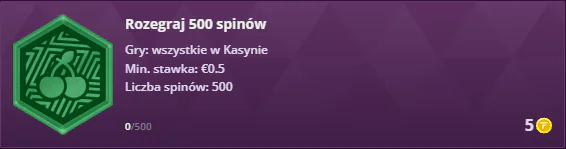 500 spins_Malina Casino