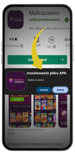 Installation Malina Casino